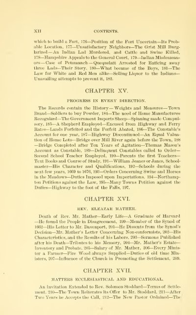 History of Northampton, Massachusetts, from its settlement in 1654;