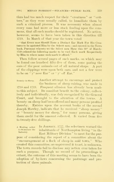 History of Northampton, Massachusetts, from its settlement in 1654;