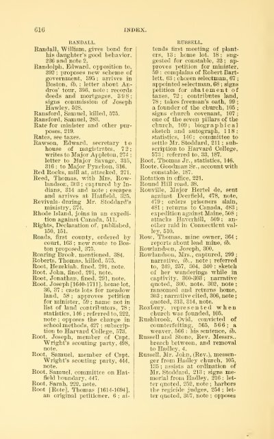 History of Northampton, Massachusetts, from its settlement in 1654;