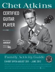 Chet Atkins - Country Music Hall of Fame and Museum