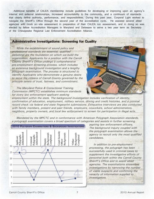 2010 Annual Report - Carroll County Government