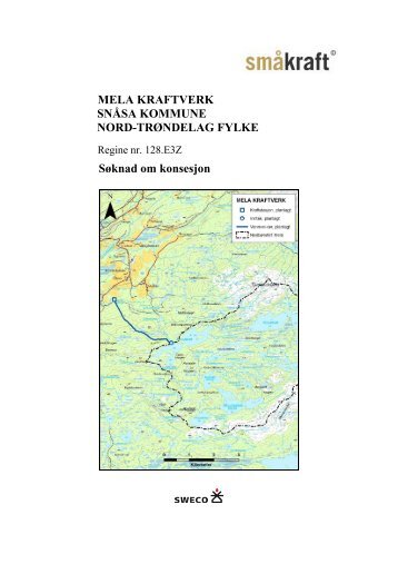 MELA KRAFTVERK SNÅSA KOMMUNE NORD ... - Skjema Nve