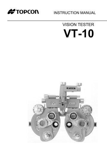 VT-10 InstructionManual
