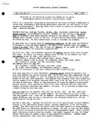 1961 #4 - Austin Genealogical Society