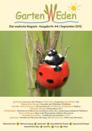 Das wedische Magazin . Ausgabe Nr. 44 ... - Garten Weden