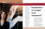 interview magazine raad 2012 - Politiek Adviesbureau PAB