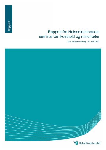 Last ned pdf - Helsedirektoratet