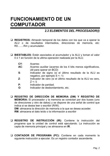 Funcionamiento de CPU - ITESCAM