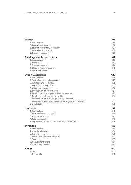 Climate Change and Switzerland 2050 - OcCC - SCNAT