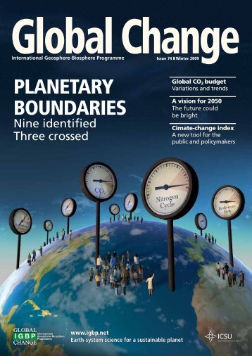 Planetary boundarIes