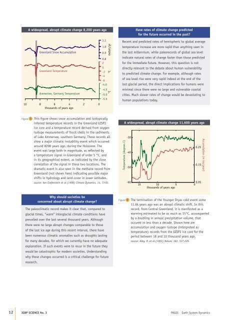 Environmental Variability and Climate Change