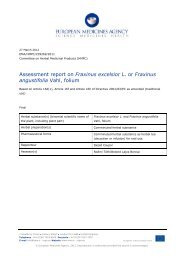 Assessment report on Fraxinus excelsior L. or Fraxinus angustifolia ...