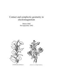 Contact and symplectic geometry in electromagnetism