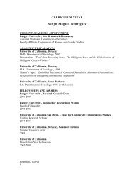 CURRICULUM VITAE