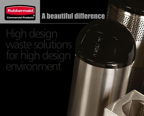 Black Rubbermaid Commercial Products FGR1012EBK Smokers Station
