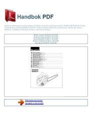 Bruker manual MAKITA DCS230T - HANDBOK PDF