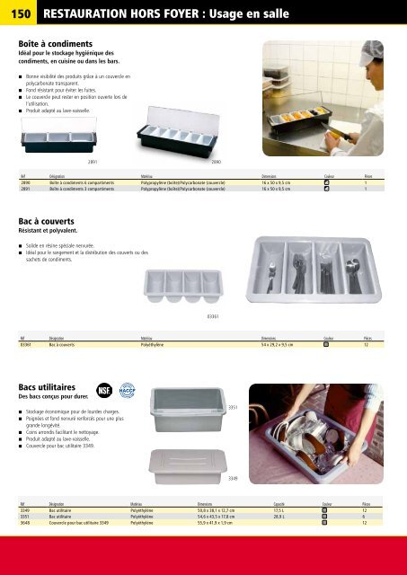 cATAlOGUE PRODUITS Un sa - Rubbermaid Commercial Products