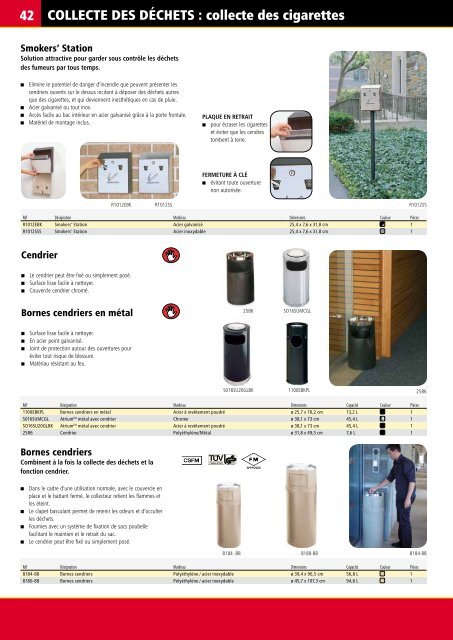 cATAlOGUE PRODUITS Un sa - Rubbermaid Commercial Products