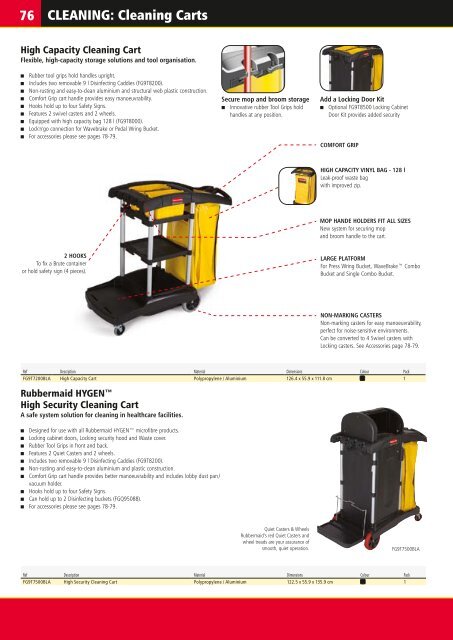 Catalogue 2013 en - Rubbermaid Commercial Products