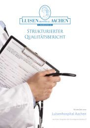 Strukturierter Qualitätsbericht - Luisenhospital