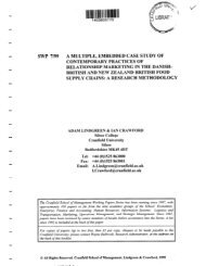 Cranfield phd thesis