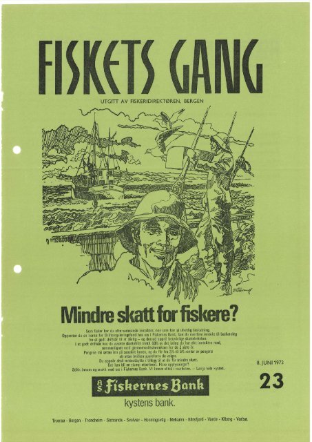 Fiskets Gang, nr 23, 1972