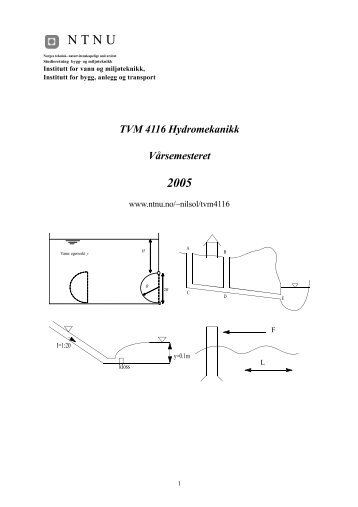 Faginformasjon på PDF format - Personal web pages - NTNU