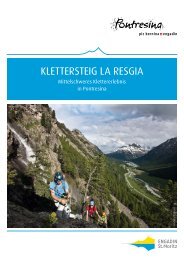 Pontresina Klettersteig La Resgia