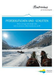 Pontresina Pferdekutschen und -schlitten