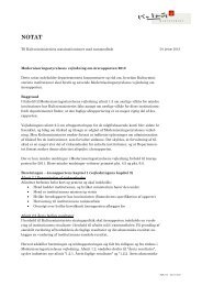 KUM's vejledning til udarbejdelse af årsrapport (pdf) - Kulturministeriet