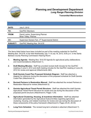 Tier I - Long Range Planning Division - Santa Barbara County ...