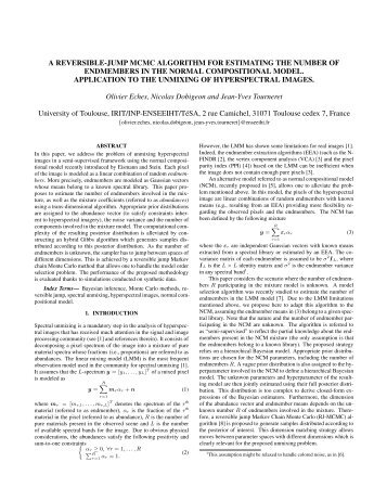 a reversible-jump mcmc algorithm for estimating the number of ...