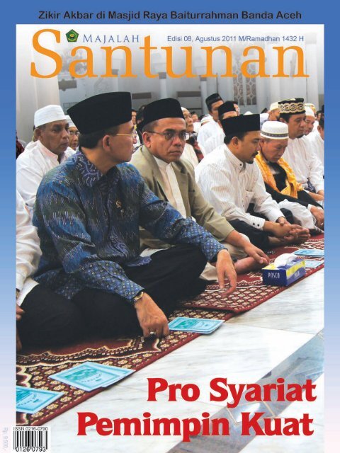 Majalah Santunan edisi Agustus 2011 - Kementerian Agama Prov ...