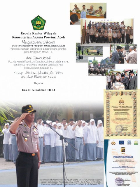 Majalah Santunan edisi Agustus 2011 - Kementerian Agama Prov ...