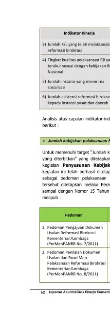 LAKIP Kementerian 2011 Kata Pengantar & Daftar Isi - Ditjen Bimas ...