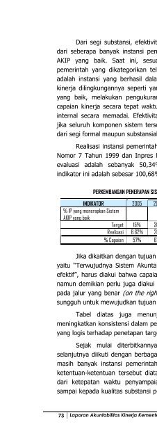 LAKIP Kementerian 2011 Kata Pengantar & Daftar Isi - Ditjen Bimas ...