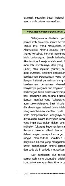 LAKIP Kementerian 2011 Kata Pengantar & Daftar Isi - Ditjen Bimas ...