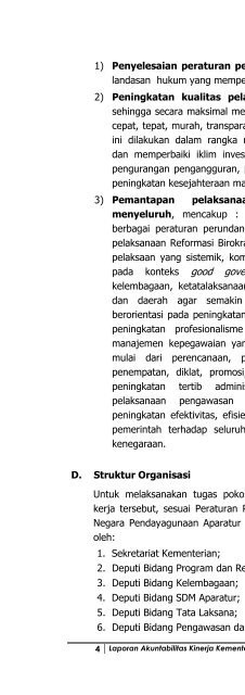 LAKIP Kementerian 2011 Kata Pengantar & Daftar Isi - Ditjen Bimas ...