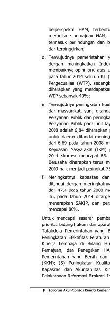 LAKIP Kementerian 2011 Kata Pengantar & Daftar Isi - Ditjen Bimas ...