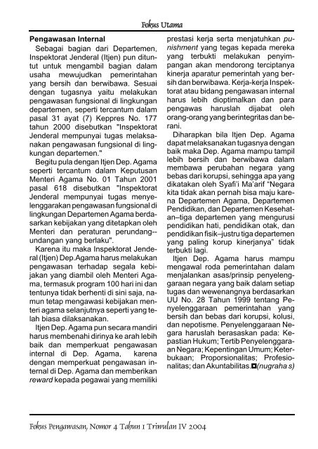 edisi 4 Tahun 2004.pdf - Inspektorat Jenderal Kementerian Agama RI