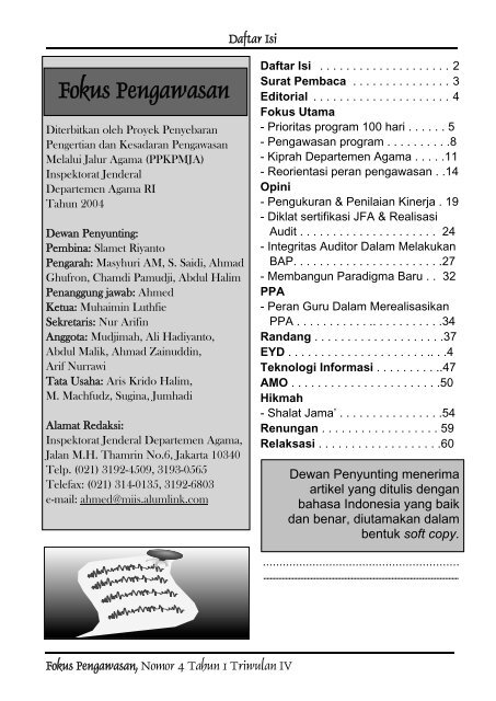 edisi 4 Tahun 2004.pdf - Inspektorat Jenderal Kementerian Agama RI