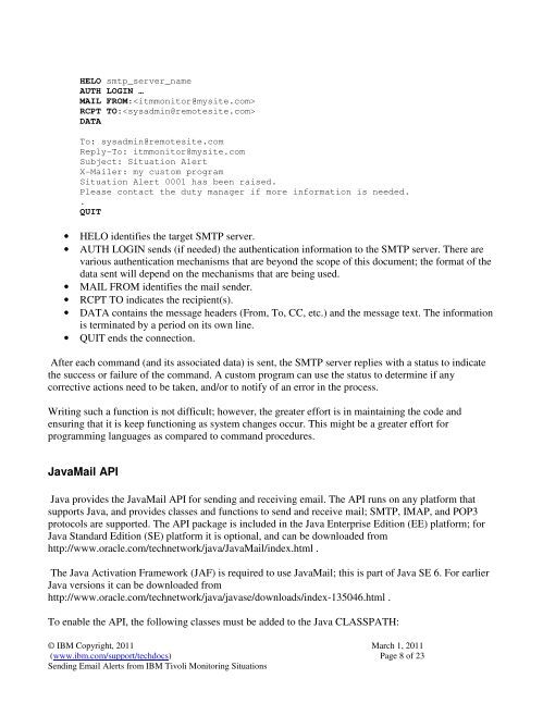 HELO smtp_server_name AUT