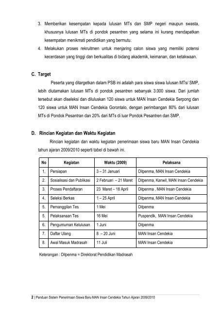 Panduan Sistem PSB MAN Insan Cendikia