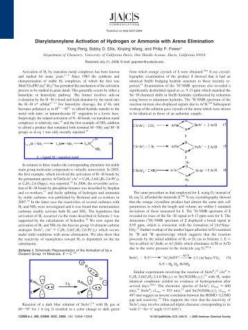 Diarylstannylene Activation of Hydrogen or Ammonia with Arene Elimination