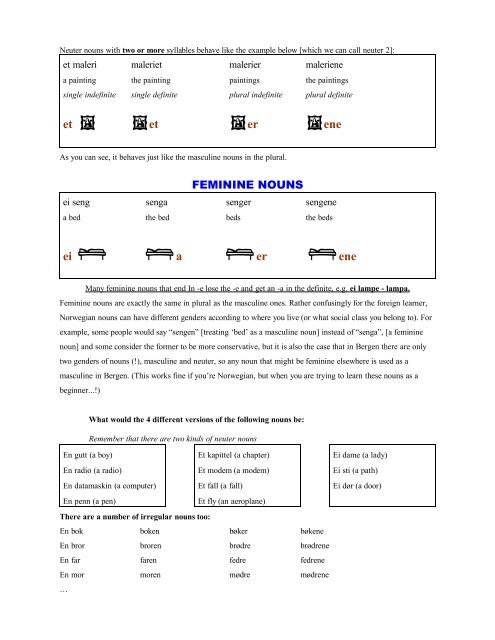 Basic Norwegian grammar stuff 2 - Home