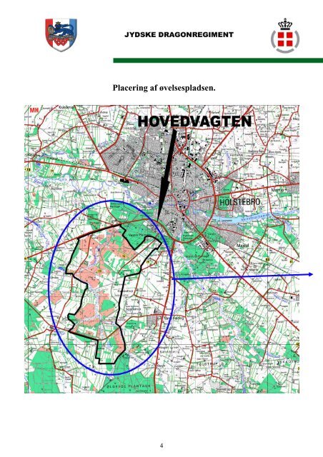 Ordensreglement (folder) Holstebro øvelsesplads