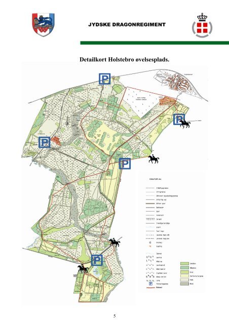 Ordensreglement (folder) Holstebro øvelsesplads