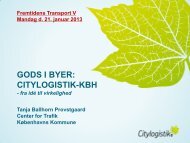 Gods i byer: Citylogistik, v. Tanja Ballhorn Provstgaard - Ida