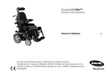 User Manual_Kite_FR.pdf - Invacare