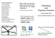 Einladung zum Psychose-Seminar AOP Calw e.V. ... - aop-calw.de